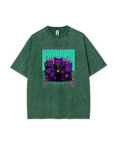 The Halloween Party Mineral Wash T-Shirt - Unisex Teens Beach Shirt | Cool & Classic T-Shirt for Casual Wear, School, and Holidays