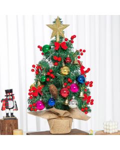 55CM Mini Christmas Decoration Tree Festival Desktop Decoration Small Tree Gifts Festival Party Decoration for Home New Year