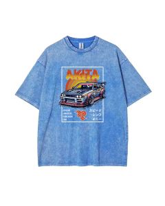 AKITA Unisex Teen T-Shirt - Casual Summer Wear for School & Weekends | Perfect Birthday & Holiday Gift | Men's Flannel & Oversized Style