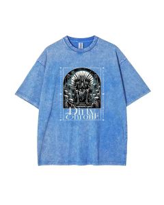 Dirty Throne Teen T-Shirt - School & Weekend Casual Wear | Great Gift for Birthdays & Holidays | Unisex Oversized Flannel Style - Summer