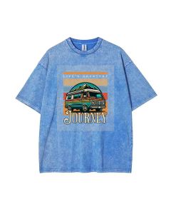 Lifes Greatest Journey Teen T-Shirt - Casual Summer Wear for School & Weekends | Birthday & Holiday Gift | Unisex Oversized Flannel Style 