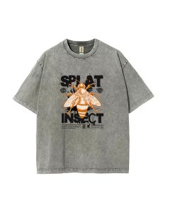 Bug Splat Unisex Teen T-Shirt - Casual Summer Wear for School & Weekends | Perfect Gift for Birthdays & Holidays | Men's Flannel & Oversized Style