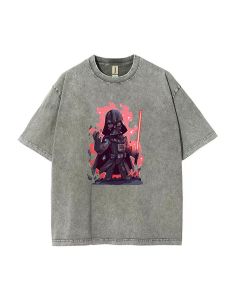 Unleash the Force with this Darth Vader Mineral Wash T-Shirt - Perfect for Casual Wear, Beach Days, and Gifting - Get yours today!