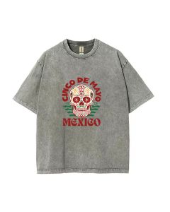 Mexico Unisex Teen T-Shirt - Versatile Summer Casual for School & Weekends | Birthday & Holiday Gift | Men's Flannel & Oversized Style