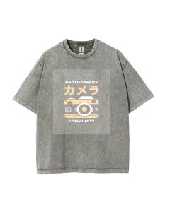 Photography Unisex Teen T-Shirt - Summer Casual Wear for School & Weekends | Birthday & Holiday Gift | Men's Flannel & Oversized Style