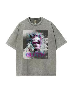 Son of a Glitch Mineral Wash T-Shirt - Cool, Classic Beach Shirt for Unisex Teens, Perfect for Casual Wear and Gifting this Summer