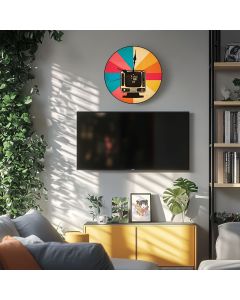 Custom Please stand by, Wooden Wall Clock for Home Decor in Living Room, Kitchen and Kid Decorations Gifts