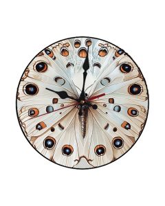 Custom Butterfly wings, Wooden Wall Clock for Home Decor in Living Room, Kitchen and Kid Decorations Gifts