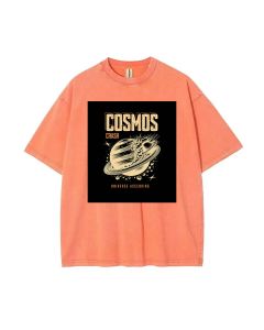 Cosmos Crash Mineral Wash T-Shirt – Unisex Cool Beach/Summer Shirt, Perfect for Casual Wear or as a Gift – Classic T-Shirt Design!