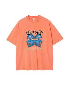 Cursed Unisex Teen T-Shirt - Summer Casual School & Weekend Wear | Birthday & Holiday Gift | Men's Flannel & Oversized Style - 130-150 characters