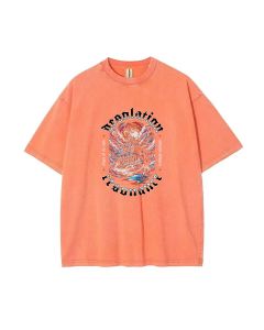 Desolation Resonance Mineral Wash T-Shirt: Beachy Cool Classic for Unisex Teens - Perfect for Casual Wear, School, Summer & Holidays!