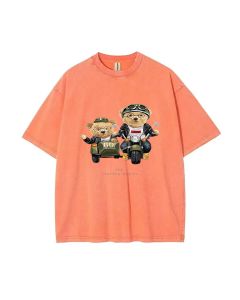 Teddy the journey begin Mineral Wash T-Shirt - Perfect for Unisex Teens! Cool Beach Shirt for Casual Wear, School, Summer & Holidays. Shop Now!