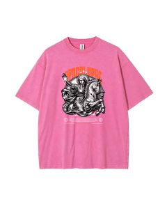 Apocalypse Renaissance Statue Streetwear Teen T-Shirt - Summer Casual Wear for School & Weekends | Gift for Men | Unisex Flannel & Oversized Style