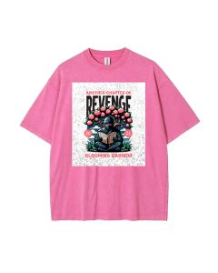 Blooming Warrior Unisex Teen T-Shirt - Summer Casual Wear for School & Weekends | Birthday & Holiday Gift | Men's Flannel & Oversized Style