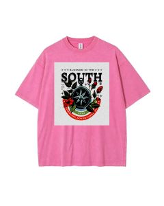 Blossom in the South Unisex Teen T-Shirt - Summer Casual Wear for School & Weekends | Birthday & Holiday Gift | Men's Flannel & Oversized Style