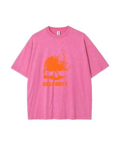 Call-Duty Mineral Wash T-Shirt - Unisex Teens' Essential for Casual Summer Style & Gift-Giving. Beach Shirt for Classic & Cool Looks!