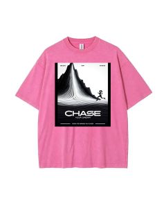 Chase Your Dream Teen T-Shirt - Summer Casual School & Weekend Wear | Birthday & Holiday Gift | Unisex Flannel & Oversized Style