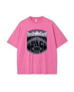 Downtown Space Unisex Teen T-Shirt - Casual Summer School & Weekend Wear | Birthday & Holiday Gift | Men's Flannel & Oversized Style