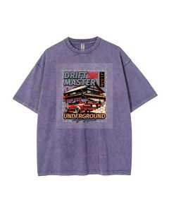 Drift Master Mineral Wash T-Shirt: Unisex Beach Shirt for Cool, Classic Style - Perfect for Casual Wear, School, Summer, Holidays - Top T-Shirts!