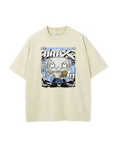 Drax With Groot Mineral Wash T-Shirt - Cool Beach Shirt for Unisex Teens | Classic Casual Wear & Gift Idea - Summer & Holiday Ready!