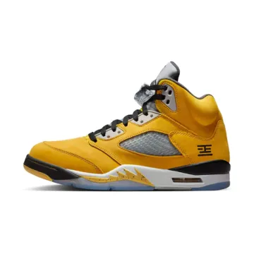 Air Jordan 5 Retro T23 "Tokyo" Yellow - Premium Limited-Edition Heritage High-Top Model