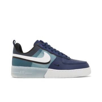Air Force 1 Low React Midnight Navy Teal - Modern Low Top Sneakers