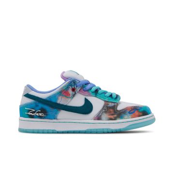 SB Dunk Low x Futura Laboratories Bleached Aqua - Men's Shoes