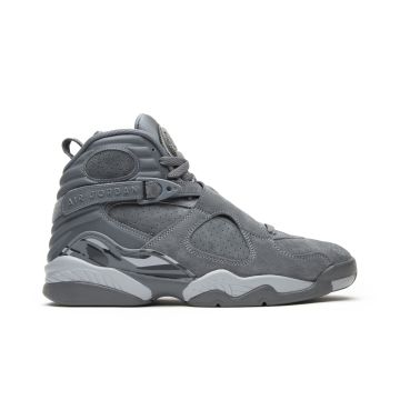 Jordan 8 Retro Cool Grey - Sleek Retro Basketball Sneakers