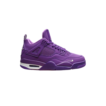 Air Jordan 4 Retro "Imperial Purple" - Premium Heritage Mid-Top Model