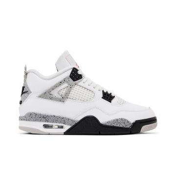 Jordan 4 Retro White Cement - Classic Retro Basketball Sneakers