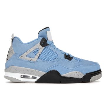 Jordan 4 Retro “University Blue” GS 408452-400 | University Blue / Tech Grey / White / Black