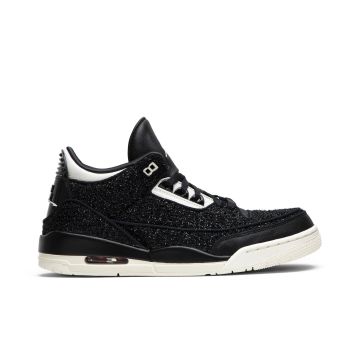Jordan 3 Retro AWOK Vogue Black - Stylish Limited Edition Sneakers
