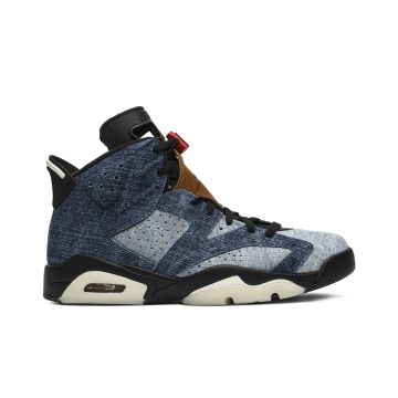 Jordan 6 Retro Washed Denim - Stylish Retro Basketball Sneakers