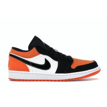 Jordan 1 Low “Shattered Backboard” 553558-128 | Orange / White / Black