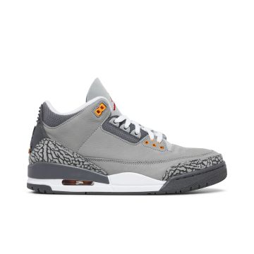 Jordan 3 Retro Cool Grey - Sleek Retro Basketball Sneakers