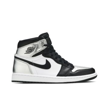 Air Jordan 1 Retro High OG 'Silver Toe' - Women's Shoes