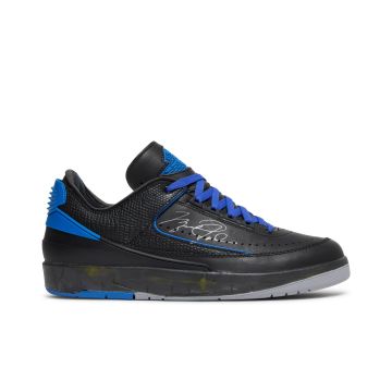 Air Jordan 2 Retro Low SP x 'Off-White Black Varsity Royal' Sneakers