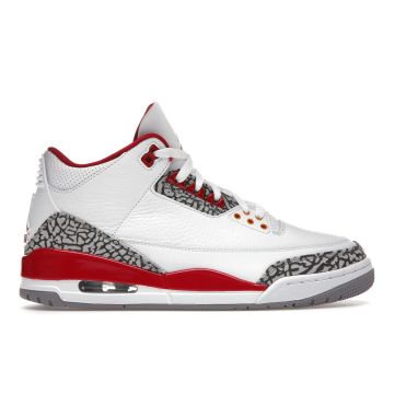 Jordan 3 Retro Cardinal Red - Classic Retro Basketball Sneakers