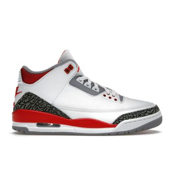 Jordan 3 Fire Red - Classic Retro Basketball Sneakers
