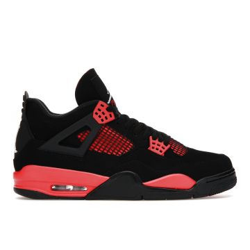 Jordan 4 Retro Red Thunder - Bold Retro Basketball Sneakers