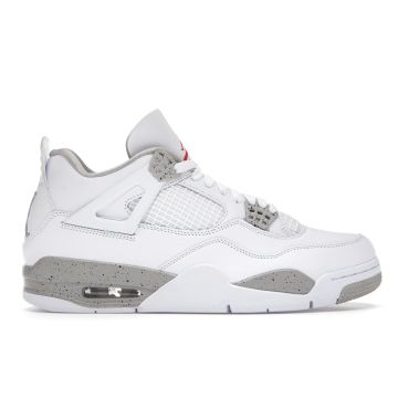 Jordan 4 Retro White Oreo - Stylish Retro Basketball Sneakers