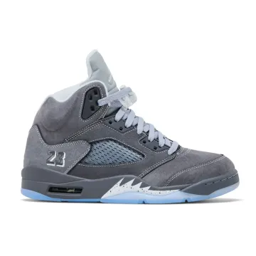 Air Jordan 5 Retro "Wolf Grey" - Classic Heritage High-Top Lifestyle Model