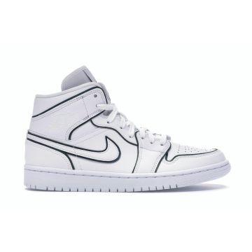 Jordan 1 Mid “Iridescent Reflective” Women’s CK6587-100 | White/Iridescent