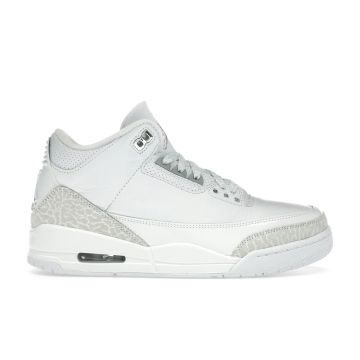 Jordan 3 Retro “Pure Money” CT8532-111 | White/Metallic Silver