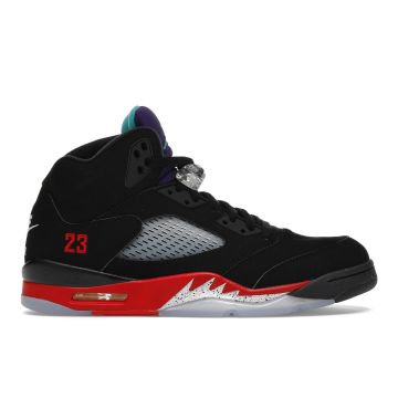 Jordan 5 Retro “Top 3” CZ1786-001 | Black/Fire Red