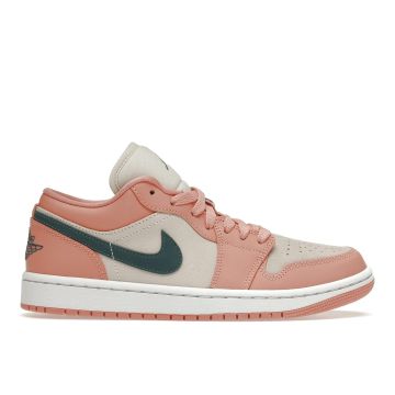 Jordan 1 Low “Light Madder Root” Women’s DC0774-800 | Light Madder Root/Black/Sail
