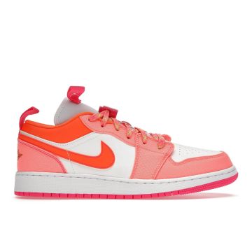 Jordan 1 Low Utility GS “White/Orange/Pink” DJ0530-801