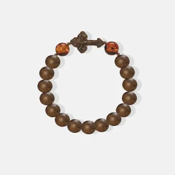 Handcrafted Natural Agarwood Bracelet for Spiritual Gift Buyers – Calming Energy for Meditation, Protection