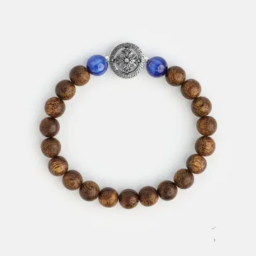 Handcrafted Natural Agarwood Bracelet for Spiritual Souls – Grounding Energy for Daily Wear, Meditation
