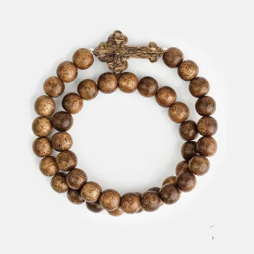 Handcrafted Natural Agarwood Bracelet for Spiritual Souls – Grounding Energy for Daily Wear, Meditation